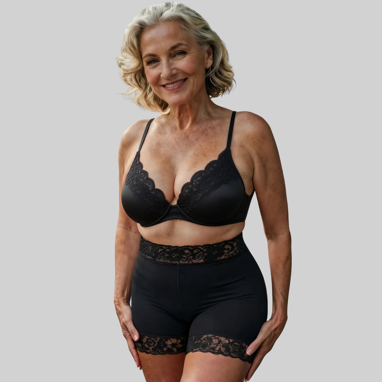 Panty Short Curvelia™ Realce natural sin apretar