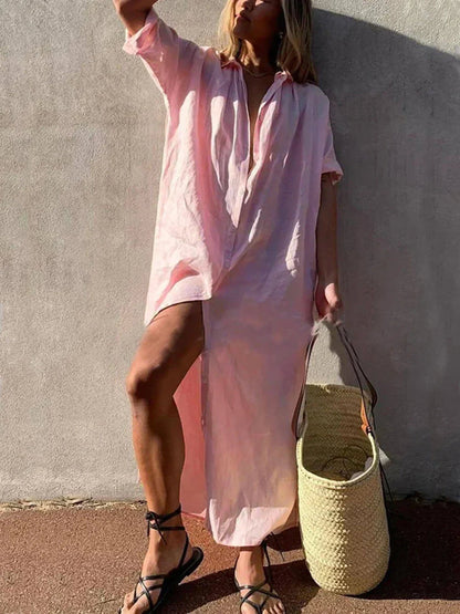 Altea -  Elegante vestido tipo camisa