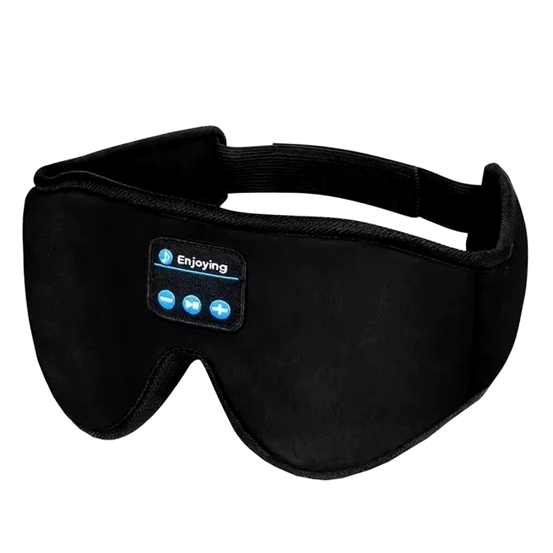 3D Eye Mask Bluetooth Music Play Sleeping Headphones with Built-In HD Speaker Mask for Sleep Headphones Wireless Air Travel 5.0