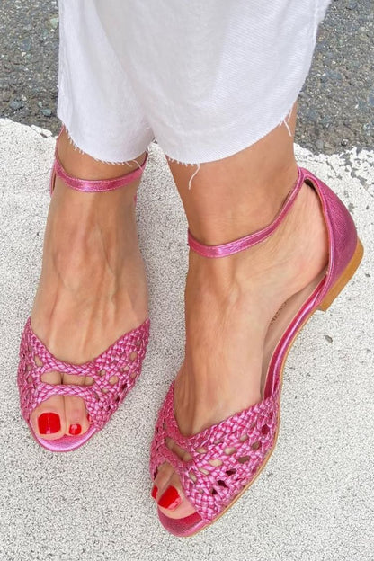 Araceli - Sandalias Trenzadas Elegantes